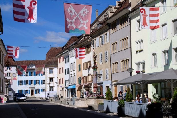 Durante il Grand Tour of Switzerland visitiamo Delémont, la capitale del Cantone Giura