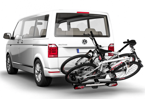 Fahrradträger für die Anhängerkupplung eines VW California