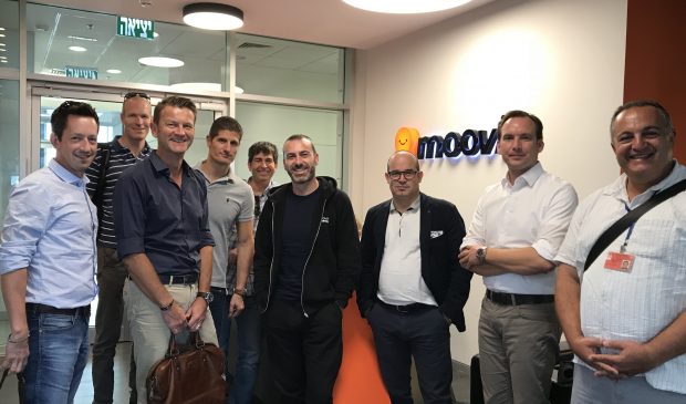 Photo de groupe de la délégation d’AMAG lors de la visite des start-ups à Tel Aviv
